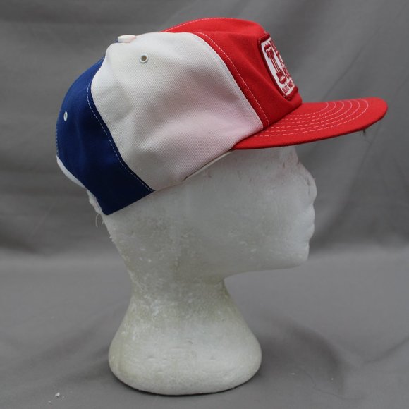 Vintage Patched Hat - Bumper to Bumper Tri Colour Panel - Adult Snapback - Picture 6 of 8